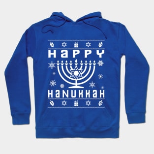 Happy Hanukkah Ugly Christmas Hoodie